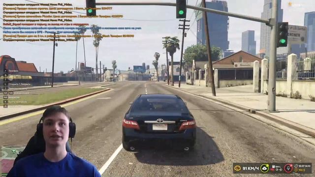 Я КУПИЛ TOYOTA CAMRY 3.5 ЗА 500000$ В GTA 5 RP НА СЕРВЕРЕ DOWNTOWN смотреть онлайн