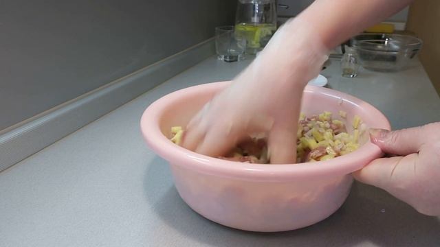 ЭЧПОЧМАК. ВКУСНЕЙШИЕ ТРЕУГОЛЬНИКИ С КАРТОШКОЙ И МЯСОМ смотреть онлайн