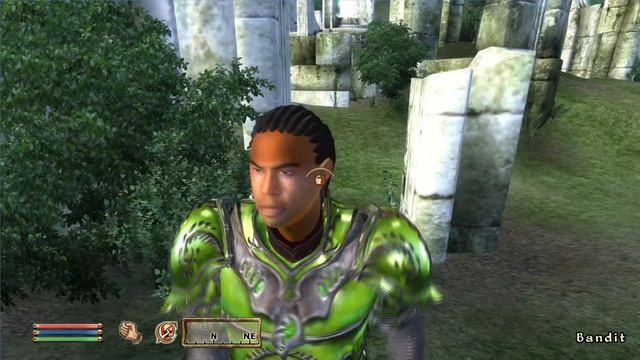 A joke on a bandit in Oblivion смотреть онлайн
