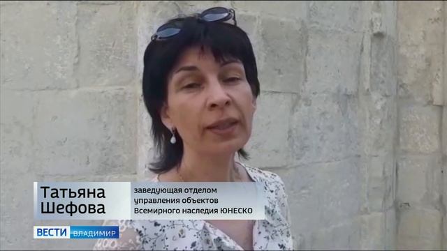 На Дмитриевском соборе проводится сканирование барельефов смотреть онлайн