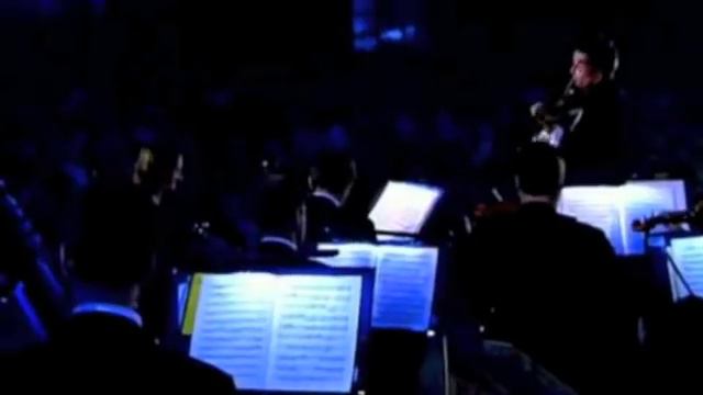 Nigel Kennedy performing J.S. Bach's A minor violin concerto смотреть онлайн