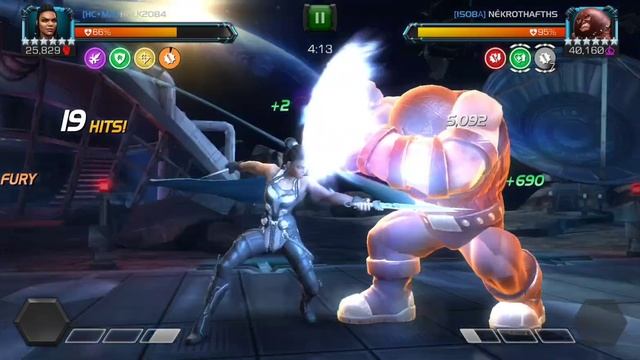 Mcoc Valkyrie vs. Juggernaut node 4 season 41 war 12 смотреть онлайн