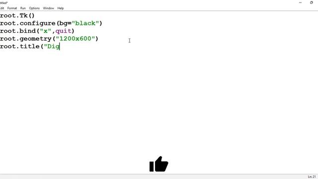 How to create digital clock with date and time using python tkinter| Digital Clock| Python tutorial смотреть онлайн