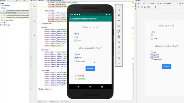 Beginning Android Studio 5. RadioGroup and RadioButton (Demonstration) смотреть онлайн