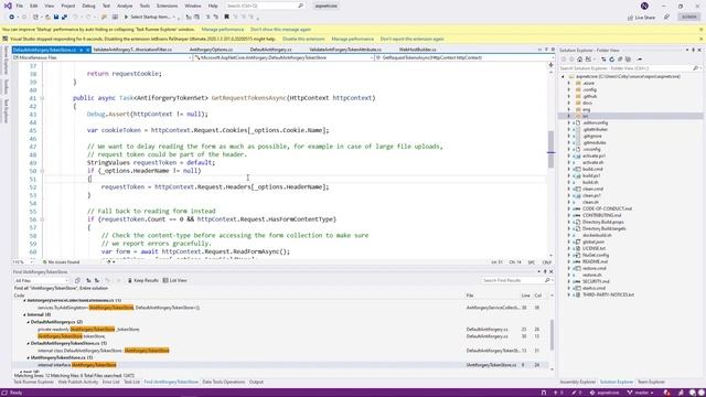 ValidateAntiforgeryToken: Debug Bad Request Error смотреть онлайн