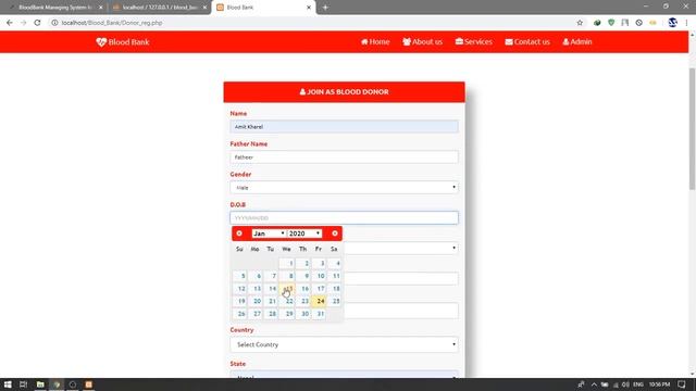 BLOODBANK MANAGING SYSTEM IN PHP WITH SOURCE CODE смотреть онлайн