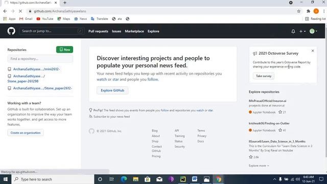 how to get your github profile link for linkedin and resume смотреть онлайн