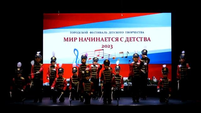 МАРШ ГРЕНАДЁРОВ Смотр "МИР НАЧИНАЕТСЯ С ДЕТСТВА" 9 марта 2023 смотреть онлайн