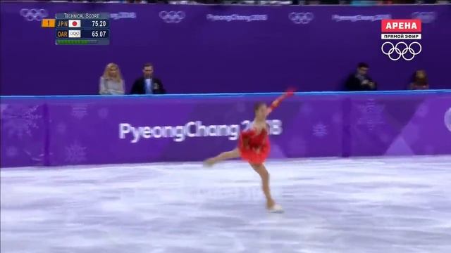Олимпийские игры 2018. Фигурное катание. Алина Загитова - Произвольная программа  2018