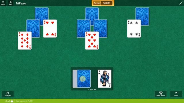 Microsoft Solitaire Collection - Tripeaks - September 18 2017 смотреть онлайн