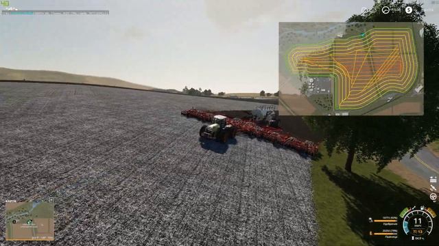 Размеры моего поля в FS19. Все DLC. Ищу помощников! Моды в описании! смотреть онлайн