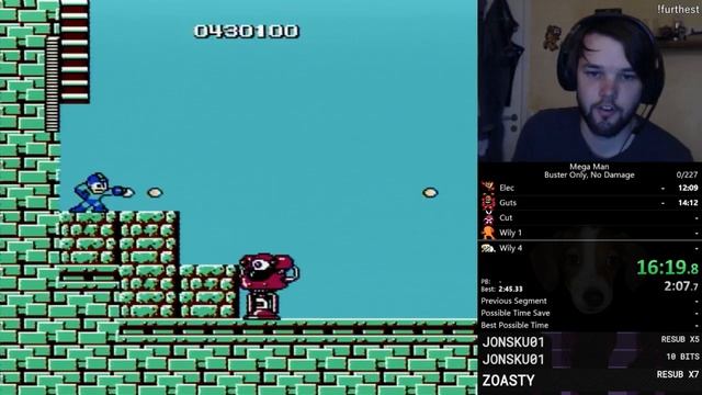 Mega Man (NES) Buster Only, No Damage - Full Game Completion смотреть онлайн
