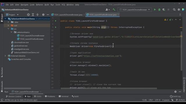 How to open Firefox and Edge browser using Selenium WebDriver смотреть онлайн