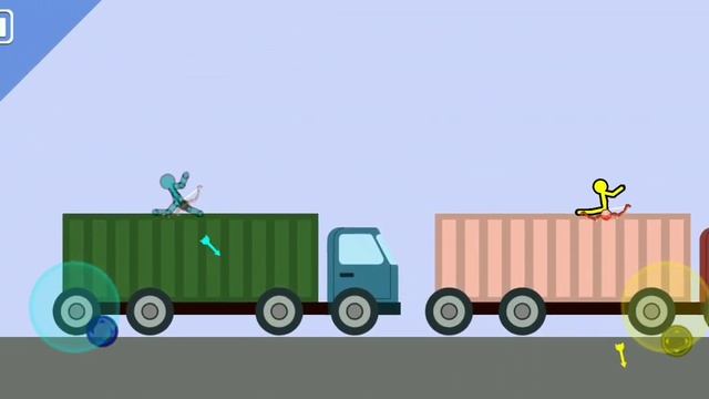 Supreme duelist stickman баги и ошибки в игре / доезжаем до конца на карта с грузовиками смотреть онлайн