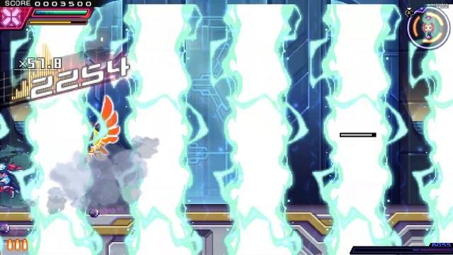 Azure Striker Gunvolt 2 (Steam) - Vs. DLC Gunvolt (Ultimate Challenge Score Attack LV1) [NO DAMAGE] смотреть онлайн