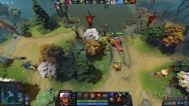 Dota 2 учусь играть без клавы - только мышка и макросы ) смотреть онлайн