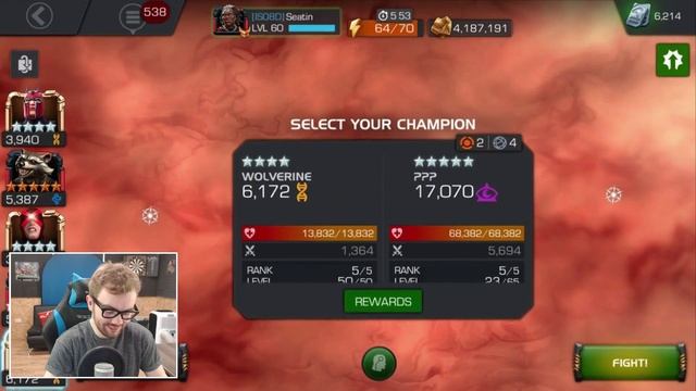 5 Star Rocket Raccoon Rank Up & Gameplay! - Marvel Contest Of Champions смотреть онлайн