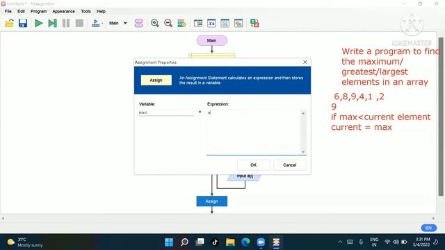Part-18: Programs in Flowchart to find the maximum elements in an array (Greatest / Largest Element смотреть онлайн