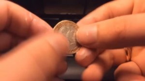 Чистка монет от розовых пятен меди