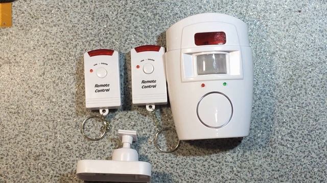 Охранная система для кемпинга, охранная сигнализация для кемпинга, датчик движения. Обзор