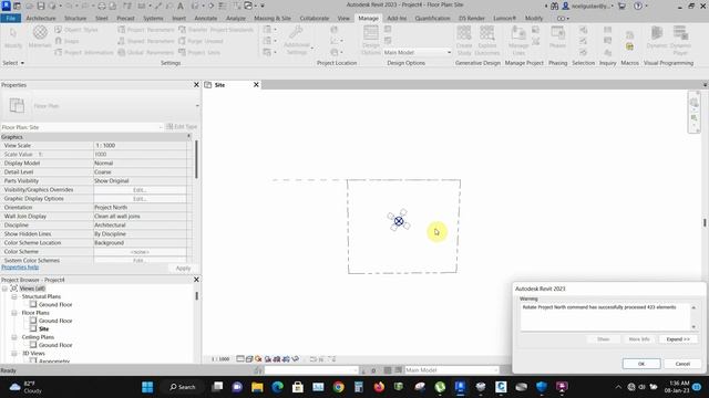 Setting up shared coordinates in Autodesk Revit смотреть онлайн