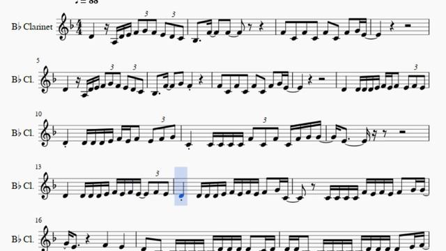 Clarinet Sheet Music: How to play Despacito by Luis Fonsi смотреть онлайн