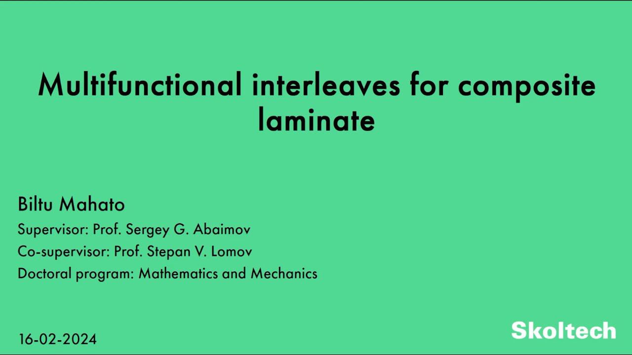 PhD Thesis Defense. Biltu Mahato смотреть онлайн