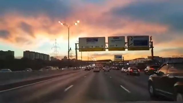 Нереально красивый закат смотреть онлайн