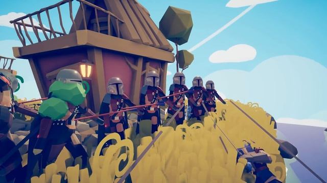 TABS Clone Wars Corridor Chaos!! - Totally Accurate Battle Simulator: Star Wars Mod смотреть онлайн