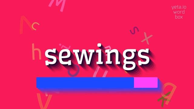 SEWINGS - HOW TO PRONOUNCE IT? #sewings смотреть онлайн