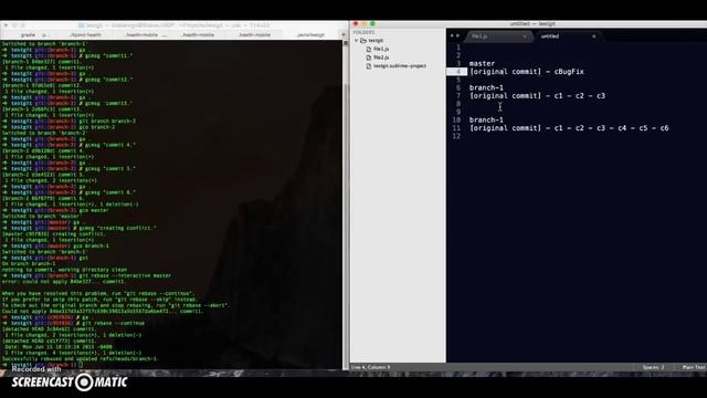Avoiding Double Commit Conflicts While Rebasing смотреть онлайн