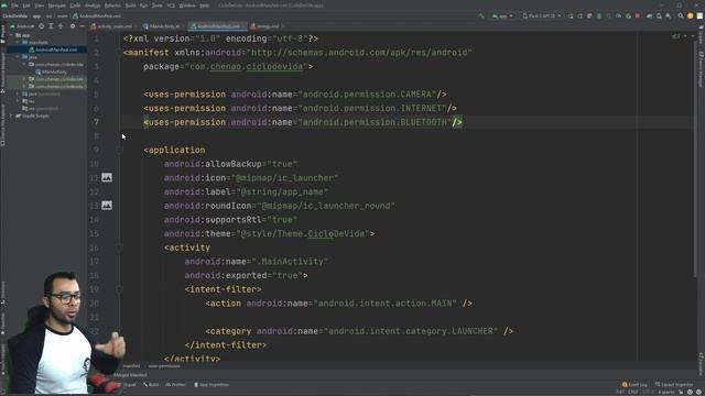 ?#13. Qué es el archivo ?AndroidManifest ? e indicar actividad principal? смотреть онлайн