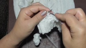 Кофта для девочки 6-7 лет .Экспресс МК  .  Как делаю окат рукава и как вшиваю.