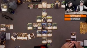 УЖАС АРКХЭМА: КАРТОЧНАЯ ИГРА | КАПЛЯ, ПОГЛОТИВШАЯ ВСЁ — играем одиночный сценарий