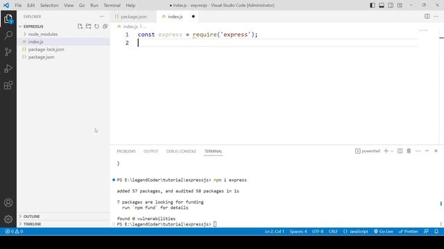 How to install express.js смотреть онлайн