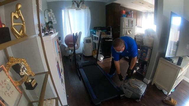 XTERRA Fitness TR150 Folding Treadmill Black смотреть онлайн