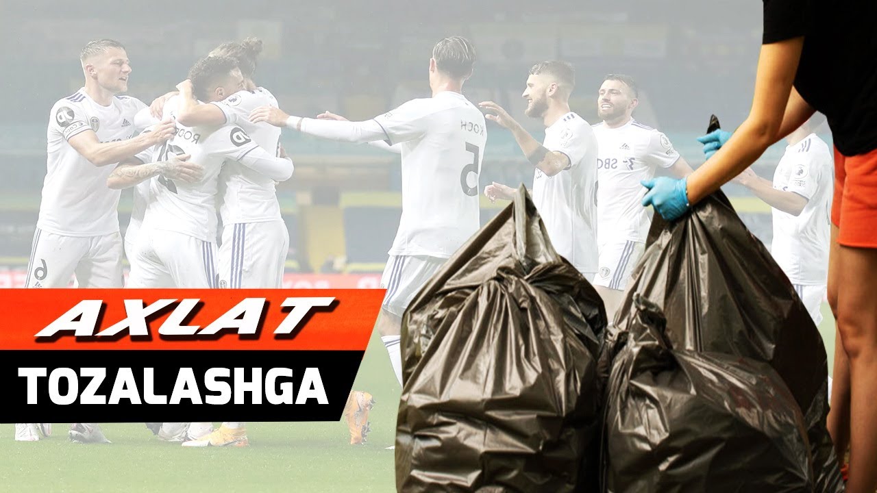 ФУТБОЛЧИЛАРГА АХЛАТ ТОЗАЛАТГАН МУРАББИЙ