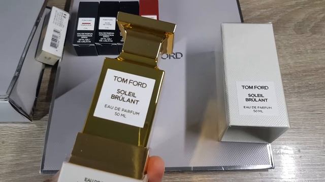 Tom Ford Soleil Brûlant unboxing смотреть онлайн