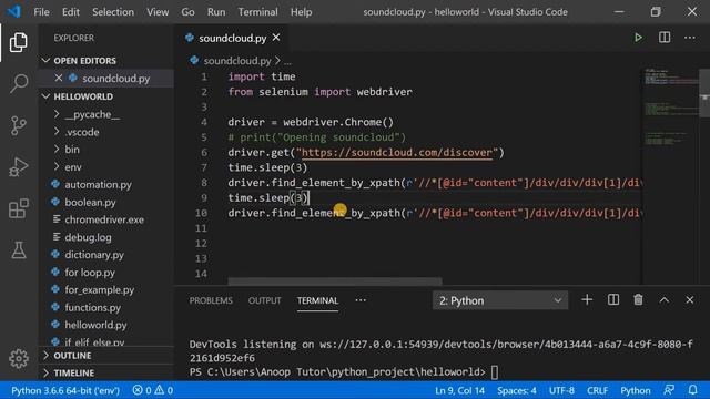 #2 Python Selenium webdriver tutorial | Selenium tutorial for beginners | Selenium python tutorial смотреть онлайн