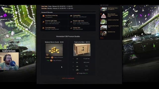 World of tanks 20th feb weekend missions – events – market specials NA смотреть онлайн