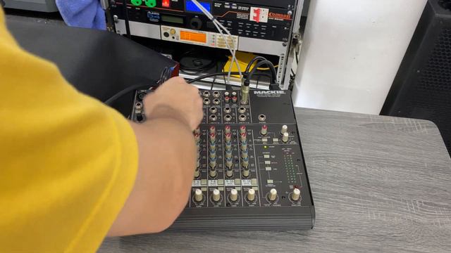 ทดสอบก่อนส่ง MACKIE 1202 VLZ อเมริกา รับประกัน 3 เดือน เสียงดีมาก คมชัดสูง กลางเด่นมาก เสียงไมค์ดี