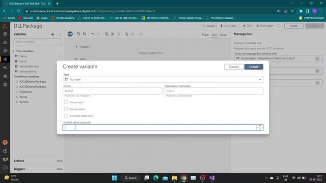 DLL Package - Automation Anywhere A360 | Create and Use DLL Files | Using Visual Studio смотреть онлайн