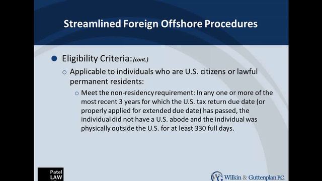 Game Changer: The New IRS Streamlined Domestic Offshore Procedure 6 27 14 смотреть онлайн