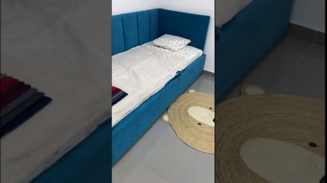 Дизайнерская кровать с мягкой спинкой Квадра - Обзор смотреть онлайн