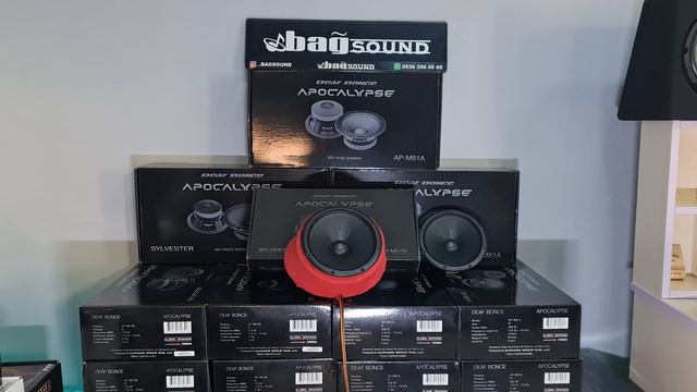 DEAFBONCE APOCALYPSE SLYVESTER AP-M61SE 16CM 130RMS MİDRANGE TEST #BAĞSOUND