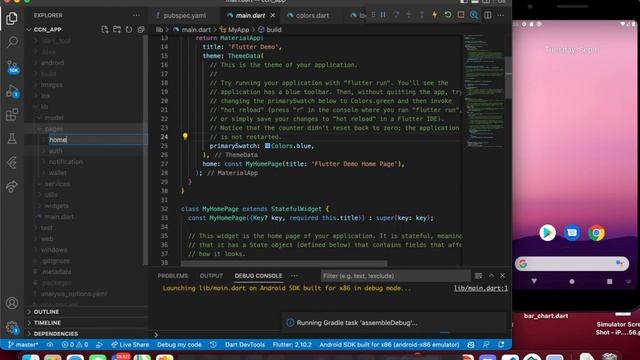 flutter app directory and introduction to widgets ( with code clan community ) смотреть онлайн
