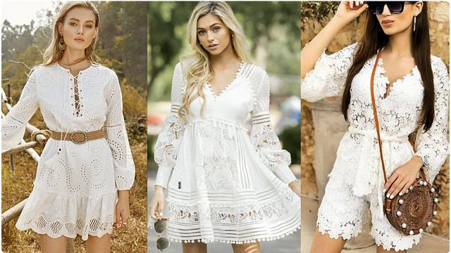 ШИКАРНОЕ БЕЛОЕ ПЛАТЬЕ ВЕСНА-ЛЕТО 2024💖 НЕВЕРОЯТНО ИЗУМИТЕЛЬНЫЕ ФАСОНЫ ДЛЯ ЖЕНЩИН ВСЕХ ВОЗРАСТОВ смотреть онлайн