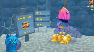 ГИГАНТСКАЯ АКУЛА МЕГАЛОДОН ЕСТ ВСЕХ ПОДРЯД / СИМУЛЯТОР АКУЛЫ / Hungry Shark Evolution / КОТЁНОК ЛАЙ