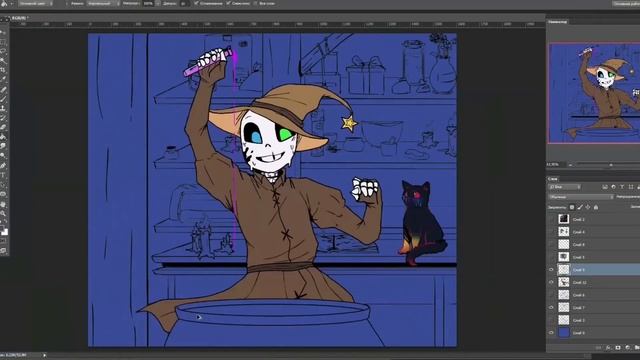 Love potion- Speedpaint(Witch! Ink Sans) смотреть онлайн
