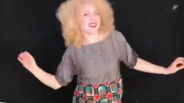 Мое преображение - из рыжей девушки в блондинку.